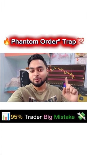 📊 Dark Reality Of Trading Phantom Order #trading #sharemarket #crypto #forex #reels
