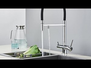 Τρίοδη Ψηλή Μπαταρία Κουζίνας NARON NR-1299C CHROME