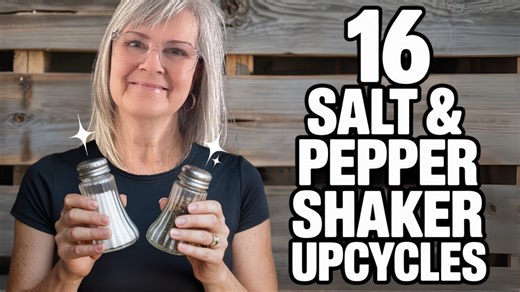 16 brilliant salt & pepper shaker upcycles you'll love