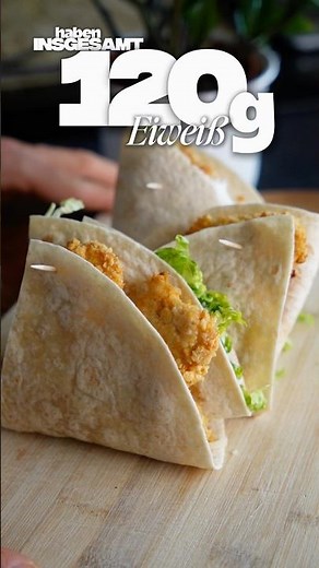 Crispy Chicken Wraps