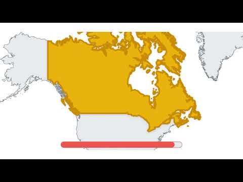 Guess the Country In The Map | North America Edition