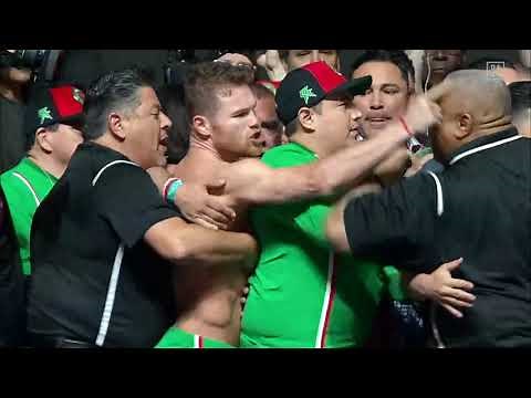 Pesaje Oficial: Canelo Alvarez 159.5 vs. Daniel Jacobs 160 libras.