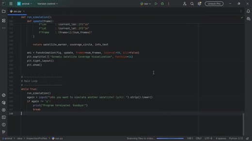 Satellite Coverage Visualization Project with Python and Basemap | Omar Ashraf posted on the topic | LinkedIn