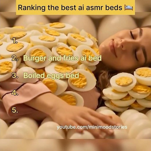 Ranking best food ai beds #aibeds #veo3 #ranking