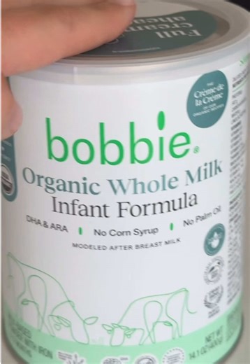 Bobbie Formula: Premium Organic Whole Milk Formula