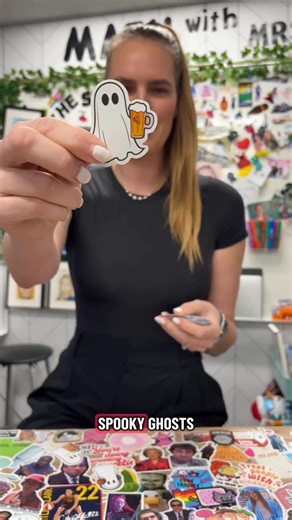 Andrea Todak on Instagram: "NEW spooky ghosts for The Sticker Store 👻"