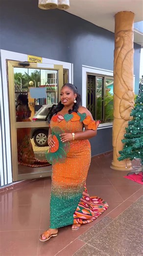 Beautiful Ghanaian Bride Celebrates New Year