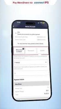 Step-wise guide for meroshare or DEMAT renewal using connectIPS