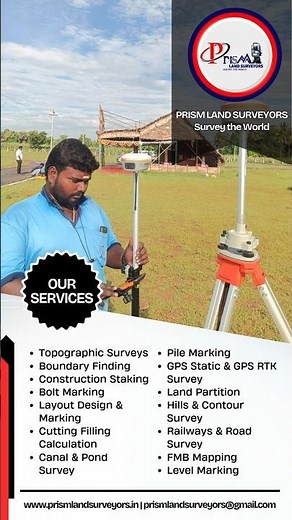 Prism Land Surveyors - Survey the World 🌐💡Experts in measuring the world