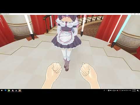 custom maid 3d 2 leap motion + vr