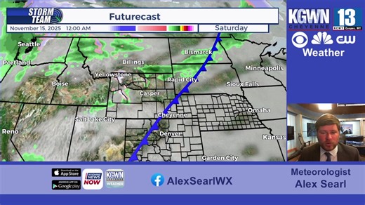 Temperatures are expected to stay above average through the work week, but a change to our weather pattern will move in by the end of the weekend. Here is a look at the forecast! | KGWN TV