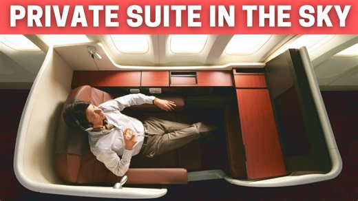 Onboard Japan Airlines First Class Private Suite