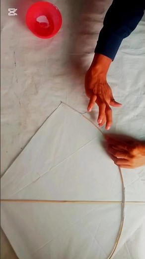 how to make a kite at home ✔️🔥#kitemakingathome