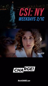 Crime never sleeps in the city that never does. Watch CSI: NY bring justice to the streets of New York. Weekdays at 2/1c on CHARGE! | Charge TV