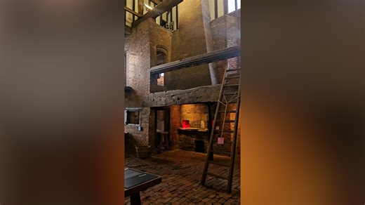 Inside Incredible Medieval Kitchen Where Meals Were Made For Royals