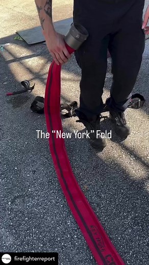 FDNY High Rise Pack Thin Red Line Demonstration