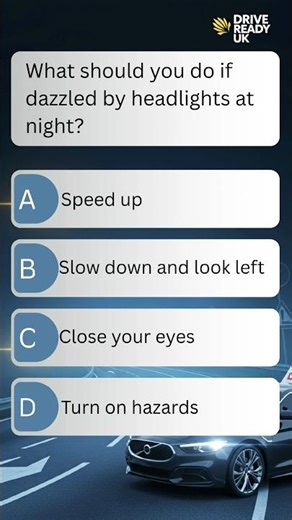 UK Driving Theory Quiz – 5 Questions #1 | DVSA Test Practice