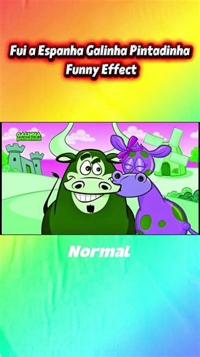 Fui a Espanha 🎶 Galinha Pintadinha Funny Animation 🤩 Preview 2 Effect🌈