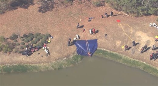 Large police presence, divers seen at Milton park pond near where Lil Jon’s son went missing