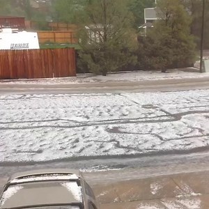 Spring Storms Bring Snow-Like Hail to Colorado