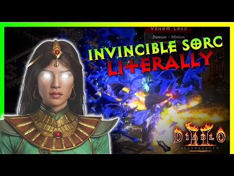How to Make Your Sorceress Invincible - Diablo 2 Resurrected