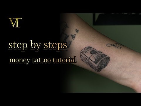 Money Tattoo Design | Getting a dollar tattoo on my body