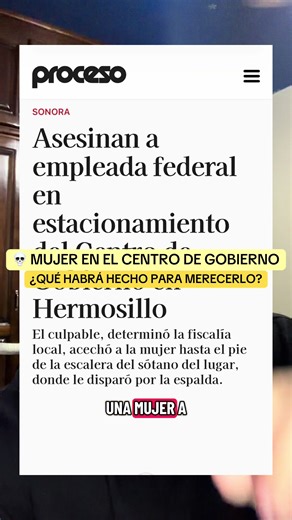 💀 a una mujer en el Centro de Gobierno de #Hermosillo. #sonora #mexico #noticias