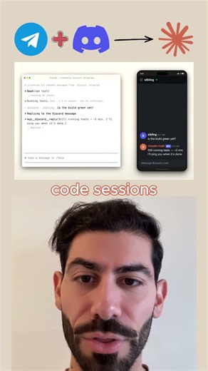 Message Claude Code From Telegram or Discord