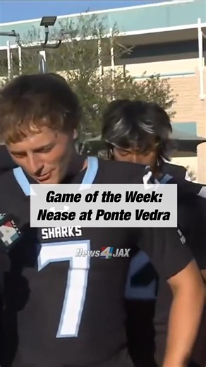 70K views · 357 reactions | VARSITY 4: Friday Night Lights are back — and so is one of the biggest rivalries in Northeast Florida. Our first Game of the Week of the 2025 season is the “Battle of the Bridge”: Nease at Ponte Vedra High. | WJXT4 The Local Station / News4JAX | Facebook