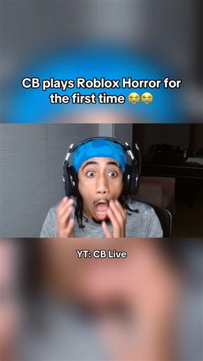 CB LIVE on Instagram: "i hate horror games 😭😭 #cblive #viral #fivenightsatfreddys #roblox #robloxhorror"