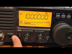 Icom IC 718 HF Transceiver Quick Review