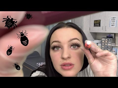 [ASMR] School Nurse Lice Check