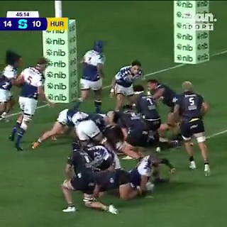 First blood to the Canes to start the second half and they now lead 🙌↳ Super Rugby Pacific. Blues v Hurricanes, live now. Every Match. Ad-free. Live & On Demand on the Home of Rugby, Stan Sport.#StanSportAU #SuperRugbyPacific #BLUvHUR