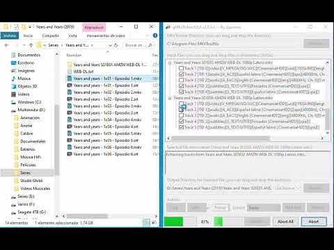 Cómo extraer audio/subtítulos en archivos MKV con gMKVExtractGUI