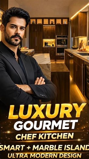Ultra Luxury Kitchen Tour 2026 | Smart Chef Kitchen Design Ideas #shorts #kitchen