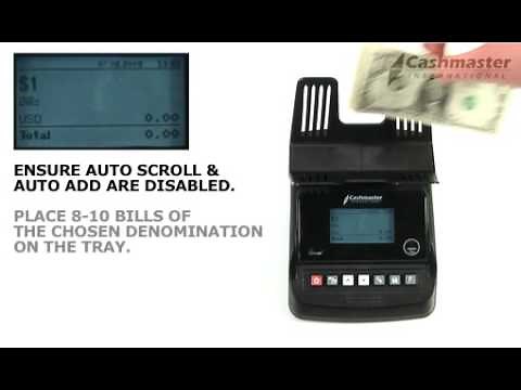 Cashmaster Sigma 105 Training Video