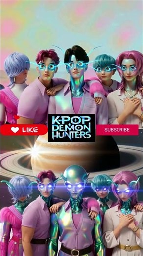 Saja Boys in Alien - kpop demon hunters #alien