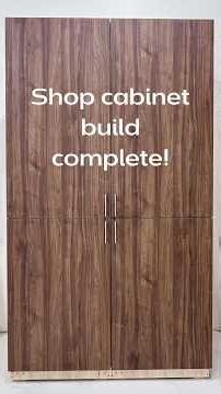 Shop Cabinet Build With Dash-Board MFT #woodworking #workbench #woodwork #diy #wood