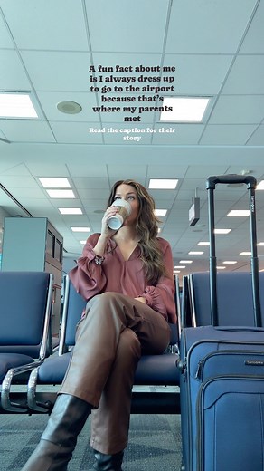 Sarah Ott on Instagram: "You just never know… • • • I remember when my mom first told me the story of how her and my dad met and I still think its the most romantic thing in the world. So here’s the story. At the time, my mom was a teacher and my dad was a camera man. That day they were both randomly in a very remote town in the arctic. As a result of the size of the town, the airport they were both in that afternoon was extremely small. Although one of them was staying and the other leaving, fa