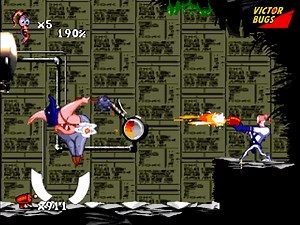 El nivel de jim que a nadie le gusta #earthwormjim #sega #segagenesis #segamegadrive #megadrive | Victorbugs