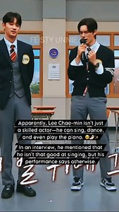 YES, Lee Chae-min can sing too! 🥹✨ Having delivered a remarkable performance in #BonAppetitYourMajesty, young actor Lee Chae-min has seen a swift rise in popularity—not just because of his visuals, but also because people are discovering his many talents. Aside from being a skilled and natural actor, he is also good at singing and playing the piano (just check his old Instagram posts!). He even recently picked up dancing when he joined Music Bank. ✨#LeeChaeMin | Feisty Unnie