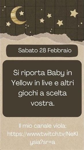 Continue Horror in Live!! I wait you all!! #pngtuber #live #funny #BabyinYellow #twitch #horror