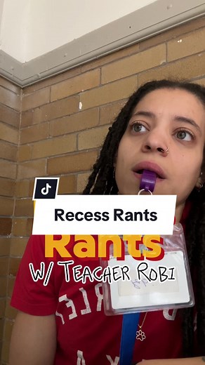 ⚠️Warning⚠️ Chaos enducing video #teachersoftiktok #teacherrobi #lifelessons #kidwisdom #recessrant #recessbelike