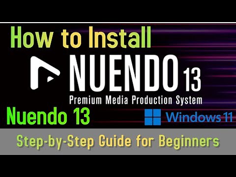 How to Install Nuendo 13 on Windows | Step by Step Guide for Beginners