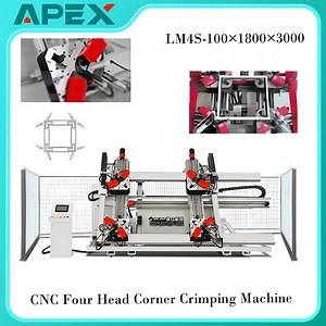 [Hot Item] CNC 4 Heads Aluminium Window Machine for Windows and Door Aluminum Window Corner Crimping Machine