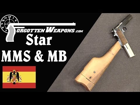 Star Pistol-Carbines: Model MMS and Model MB