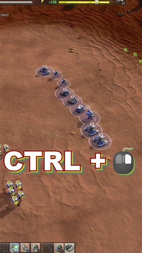 Unit Control Beginner Guide Beyond All Reason #foryou #indiegame #shorts #beyondallreason #tips