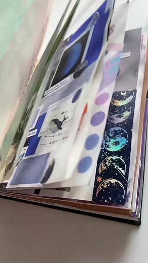 Creative Notebook Ideas with Colorful Stickers