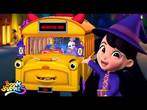Wheels On The Bus Spooky Halloween Rhyme for Kids by Boom Buddies