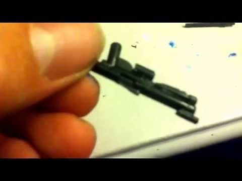 Lego Star Wars tutorial: DC-15 Blaster